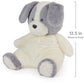 GUND Baby Oh So Snuggly Puppy - Large Stuffed Animal Dog, Grey/White, 12.5”, Polyester, One Size
