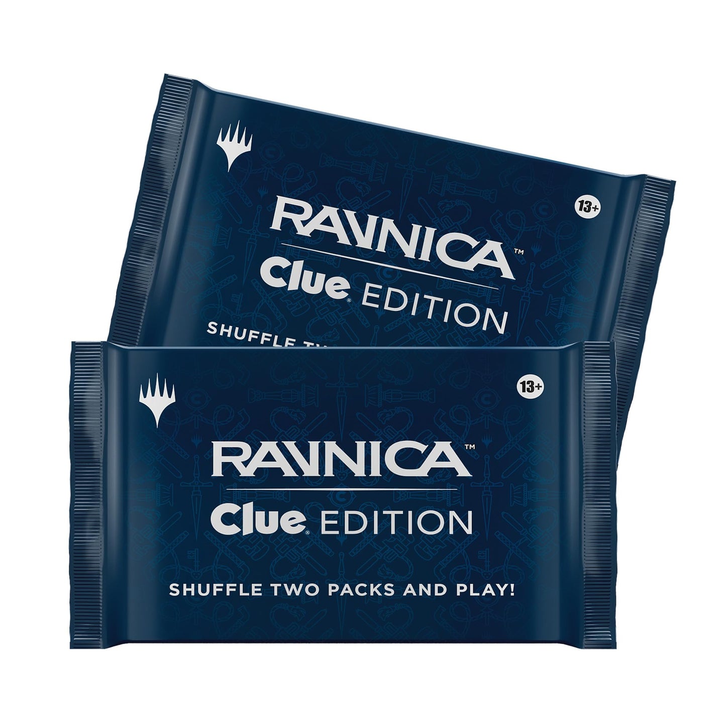 Magic: The Gathering Ravnica: Clue Edition - 3-4 Player Murder Mystery Card Game (Includes 8 Ready-to-Play Boosters  21 Evidence Cards  1 Foil Shock Land  and Detective Game Accessories)