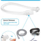 Replacement Set For P10 Series, Includes Headgear, Frame, Tube, Clips In One Pack, Snug Fit & Durable Replacement