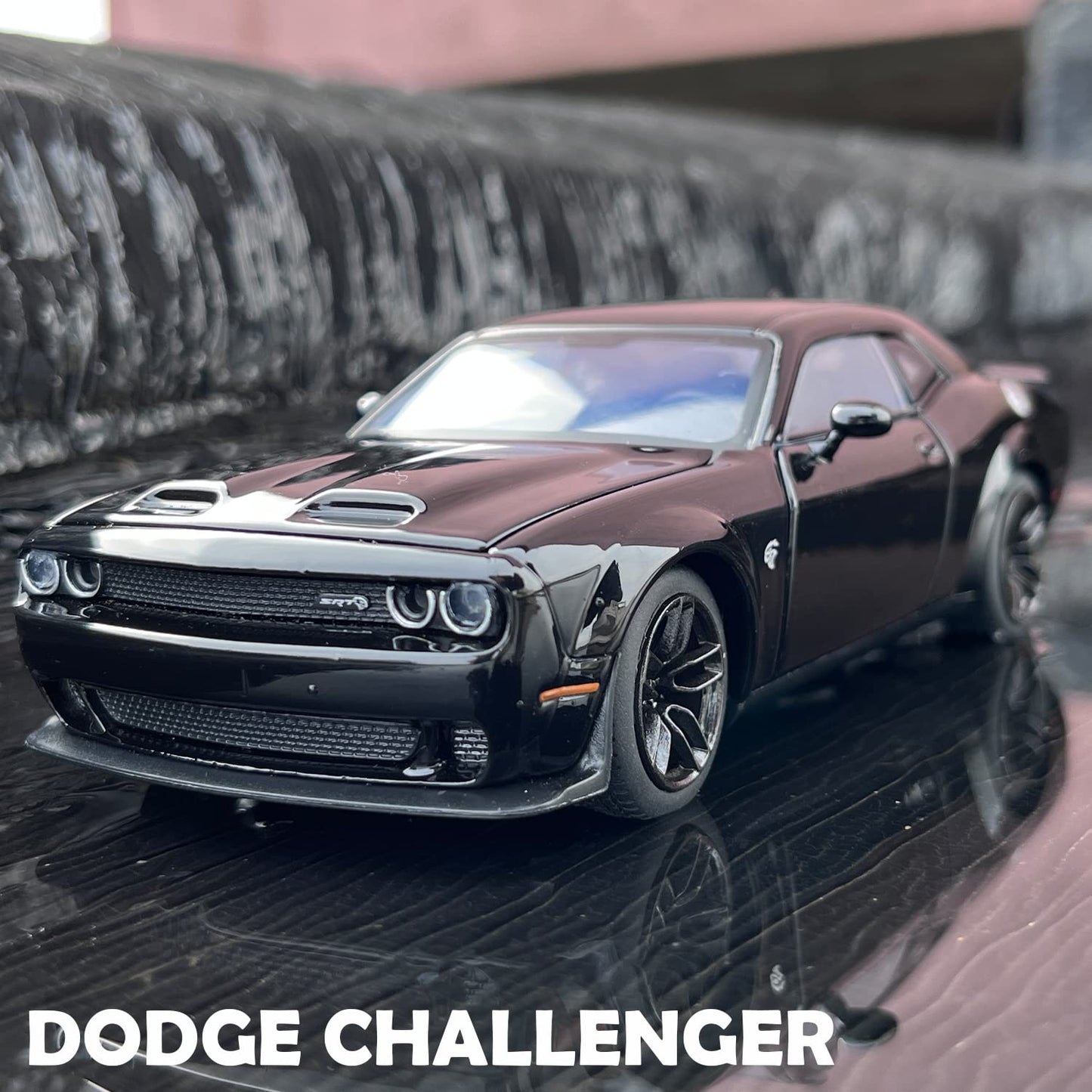 Jackiekim 1:32 Diecast Model Cars Alloy Toy Car For Doodge Challenger Alloy Toy Vehicle, Toys For Kids,Adults,Metal Crafts For B