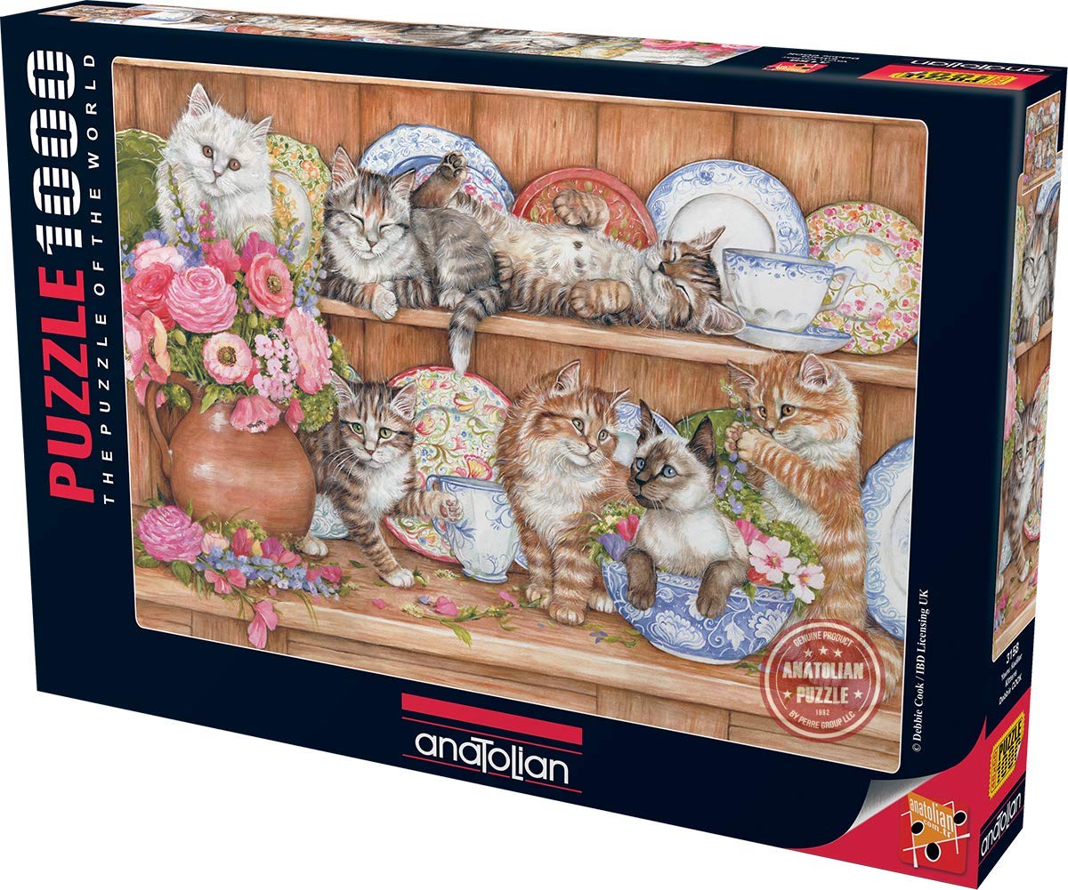 1000 Piece - Anatolian Puzzle - Kittens Puzzle