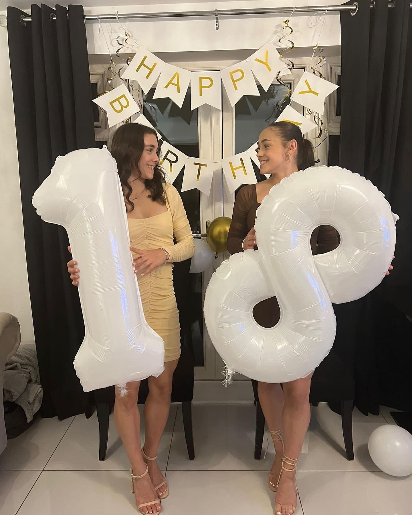 White 8 Balloon, Translucent Number Balloons 40 Inch, 8Th Birthday Decorations For Boys Girls, White Birthday Balloons, White Pa