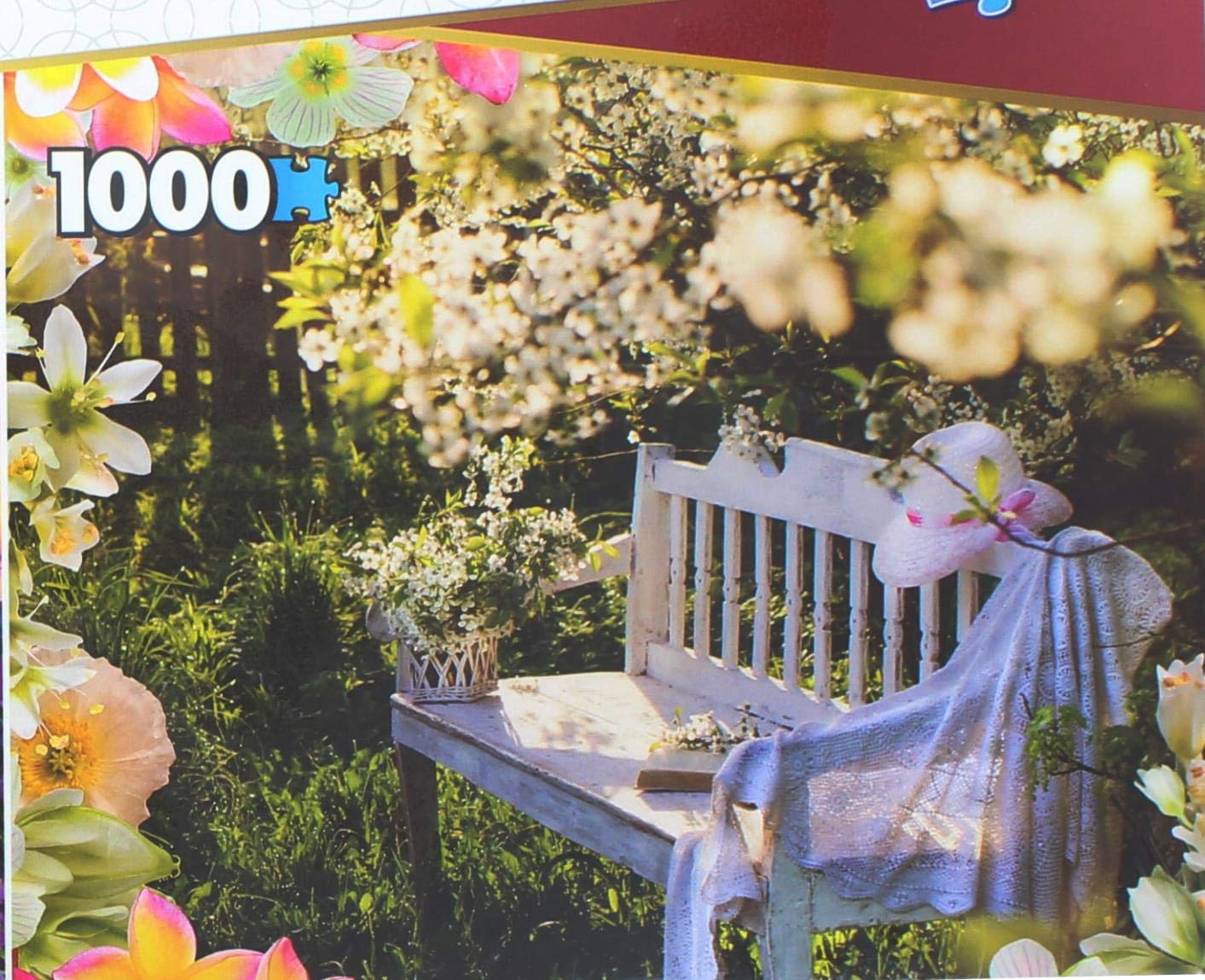 Set Of 2 Keepsakes 1000 Piece Jigsaw Puzzles | Garden/Lighthouse