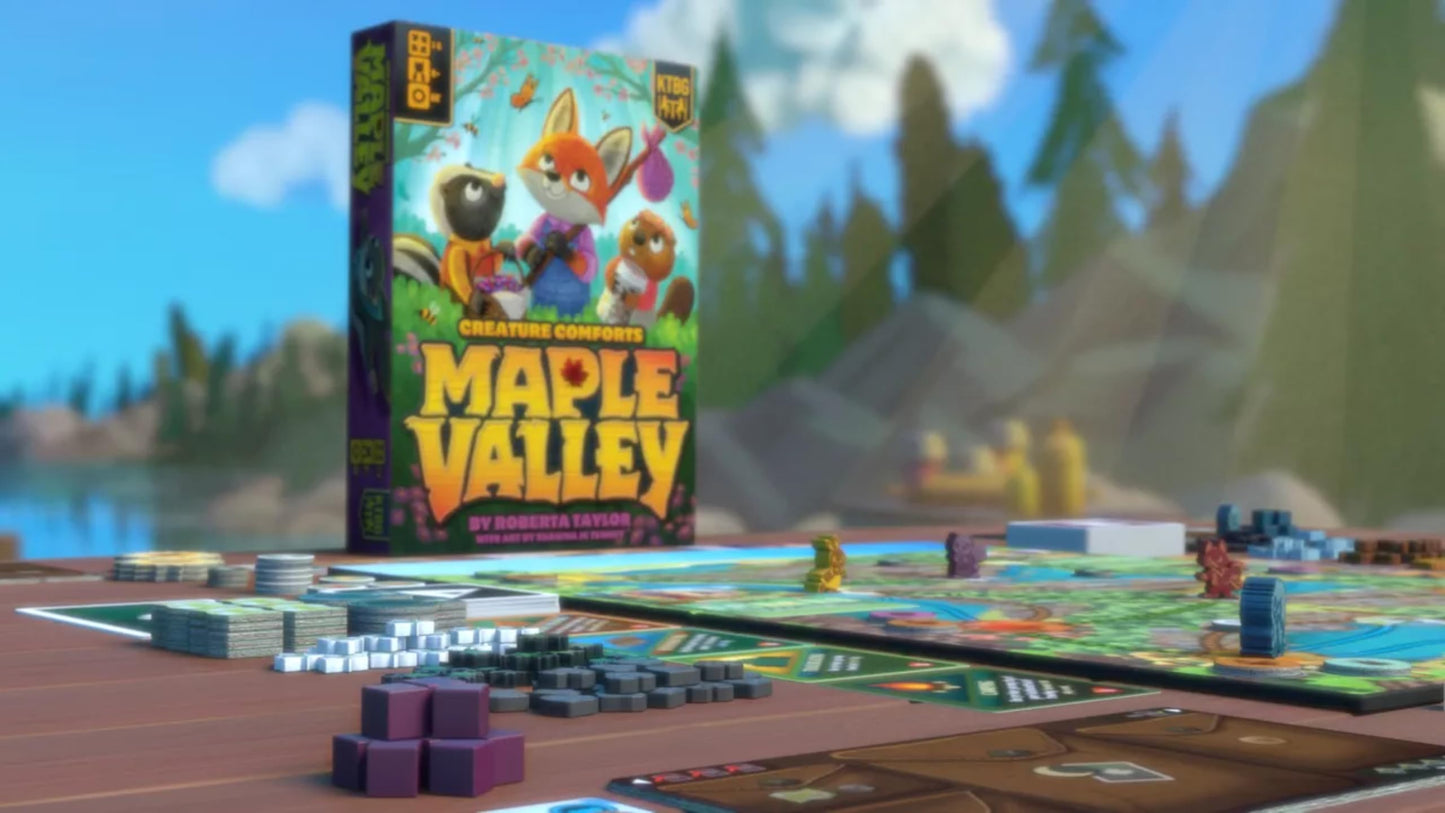 Maple Valley Base Game By Ktbg, Strategy Board Game