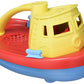 Green Toys Tugboat - Kids Bath Toy, Recycled Plastic, Dishwasher Safe, Multi-Color, Model TUG01R-ACB, One Size