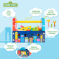 KIDS PREFERRED Sesame Street Wood Toolbox with Building Toys for Toddlers