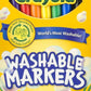 Crayola 8 Nontoxic Classic Colors Fine Line Washable Markers 8 pk (Pack of 6)