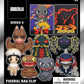 Godzilla Series 5 3D Foam Bag Clip  1 Random