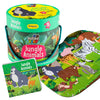The Book Tree Jungle Animals Puzzles For Kids For Age 3+ I 35 Jigsaw Puzzle Pieces & 1 Storybook I Educational Toy For Children 