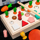 Fashion My Day Montessori Pulling Carrot Toy Hand Eye Coordination Fine Motor Skills Toys