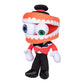 Amazing Digital Circus Caine Plush Figure, 8" Multicolor, Premium Polyester, Model 55243