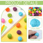 Gilprop 96 Pcs Brain Shaped Erasers Bulk 1 Inch Mini Brain Rubber Pencil Erasers Fun Classroom Supplies Birthday Halloween Party