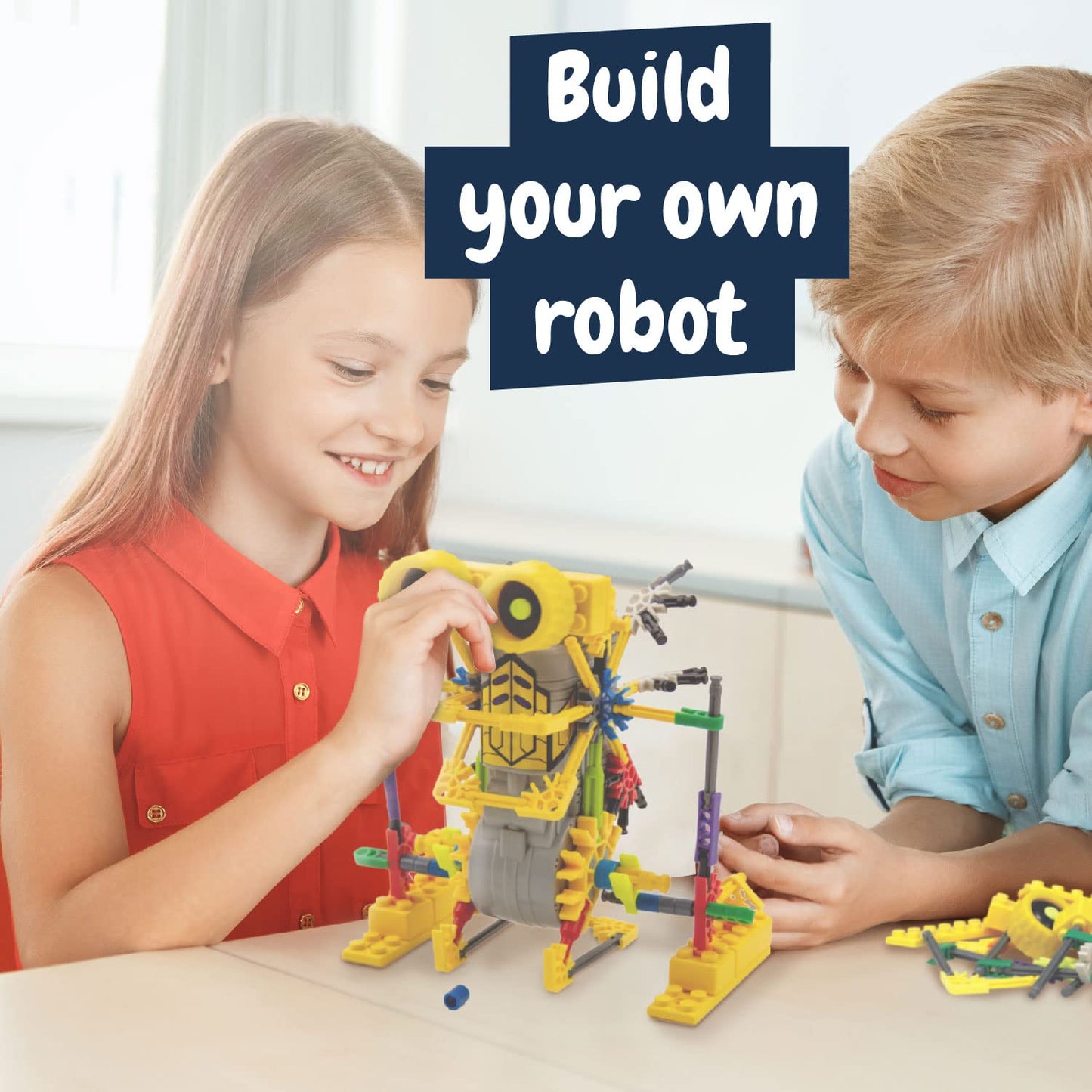 Science4You - Betabot Robot Building Kit For Kids 8-14 Years - Build Your Own Robot With This Construction Kit, Robotics Kit With 126 Pieces, Educational Toys For 8 Year Olds, Stem Toys Age 8+