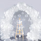 170 Pieces Clear Balloons Different Sizes 5 10 12 18 Inch Clear Balloon Arch Clear Round Balloons Clear Balloon Arch For Birthda