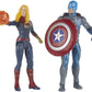 Avengers Marvel Endgame Captain America & Captain Marvel 2 Pack Characters From Marvel Cinematic Universe Mcu Movies