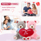 Beniny Valentines Teddy Bear Stuffed Animal 2 Pack, Couple Gift Stuffed Bear Plush Toy For Girlfriend Boys Girls 16 Inches