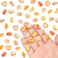 100 Pieces Mini Bread For Dollhouse Miniatures Mini Food For Crafts Tiny Resin Things For Dollhouse Mini Kitchen Micro Landscapi