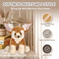 Forest & Twelfth 12'' Stuffed Fennec Fox Plush, Heirloom Collection Stuffed Animal, Premium Materials, Best Gift For Kids Age 3+