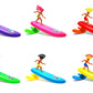 Surfer Dudes Classics Wave Powered Mini-Surfer and Surfboard Beach Toy - Costa Rica Rick