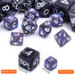 15 Sets Random Assortment Polyhedral RPG Mini Dice (105pcs),Surprise Mystery Mini Dice Set,10mm Mini DND Magic The Gathering Dic