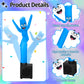 Poen Easter Mini Inflatable Tube Man Gag Funny Gift For Kids Wacky Waving Inflatable Tube Guy With Blower Joke Toy Desktop Quirky White Elephant Gift For Table Birthday Party Decor(Laugh)