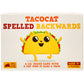 Tacocat Spelled Backwards by Exploding Kittens - 2 Players - Ages 7+ - 15 Minutes to Play - Clever Family Board Game - Couples Game  Family Game Night  Kid and mature-themed Board Game