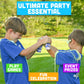 Sunny Days Entertainment Party Pack - 12 oz Stretchy Streamers, Non-Toxic, Multi-Color Celebration, Model 320292-AZSC
