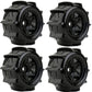 Powerhobby 1/8 Rooster 3.8 Belted Paddle Sand Snow Tires 17mm Wheels (4) FITS : 1/8 Monster Truck ARRMA KRATON/Outcast/NOTORIOU/