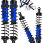 4PCS Front Rear Full Alloy Shocks RC Upgrades Parts for 1/10 Senton Granite Big Rock Vorteks 3s Blx 4X4 Mega 550,for 1/10 Kraton
