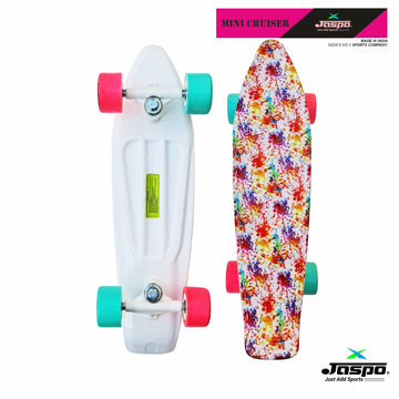 jaspo Fun Candy Fiber Skateboard 25.5  Inx 7  In Specially Designed For Beginners-(Age Above 10 Years), Multicolor