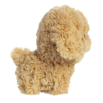 Aurora® Playful Teddy Pets™ Goldendoodle Stuffed Animal - Unique Design - Endless Play - Yellow 6.5 Inches
