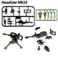 MaozyHomie Toy  Accessories  Pack Military U.S 5 Types Heavy Weaponry Toys Military Equipment Battle Blocks Bricks Compatible with Major Brand  3 Years Old and up