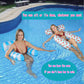 2-Pack Water Lounger Pool Chair Lounge, Inflatable Pool Float, Multi-Purposepool Hammock & Water Hammock Pool Floats For Adults