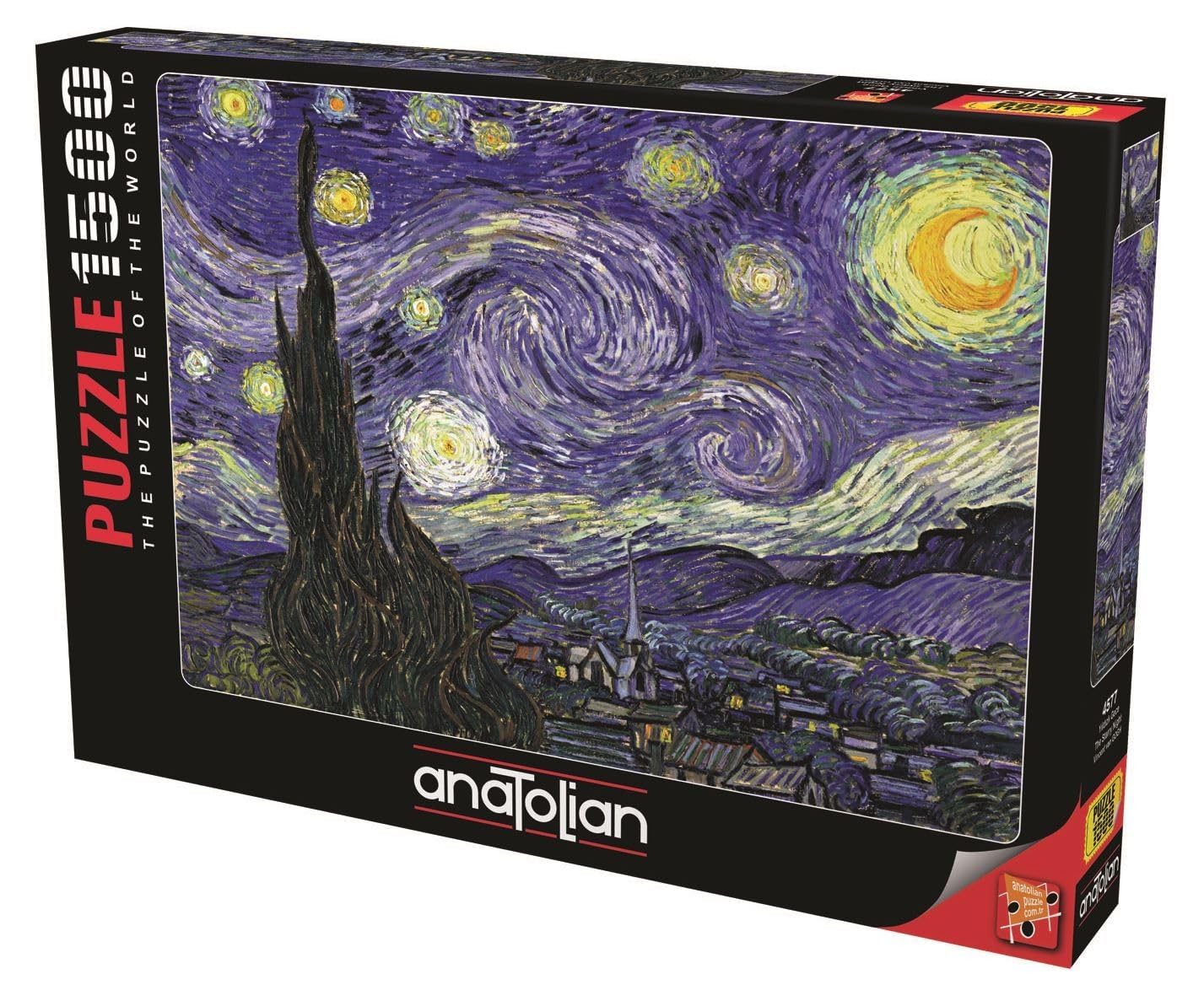 Anatolian Puzzle - The Starry Night, 1500 Piece Puzzle, #4577