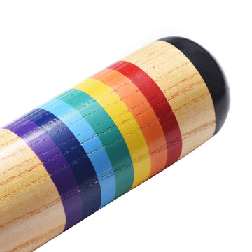 13.8 Inch Wooden Rain Maker Rain Stick Musical Instrument, Rainfall Rattle Tube Rainstick Shaker