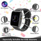 Spodus Kids Smart Watch Learning Watches Toys For Boys With Kids Games Learning Card Step Counter Audio Book Alarm Calendar (Bla