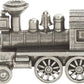 Danforth Birthday Train Engine - Handcrafted Pewter Birthday Party Decorations - 1 1/2'' Tall By 2 1/2'' Wide, Made In Usa