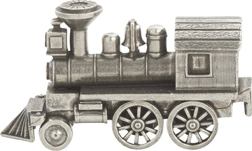 Danforth Birthday Train Engine - Handcrafted Pewter Birthday Party Decorations - 1 1/2'' Tall By 2 1/2'' Wide, Made In Usa