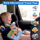 Richgv Baby Books Toys 6-12 Months, Baby Sensory Toys Activity Book Busy Book Learning Toys Travel Toys Soft Cloth Baby Books To