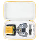 khanka Hard Carrying Case Replacement for Really Rad Robots - Mibro Gold - Plays, Talks, and Pranks (Gold Zipper)