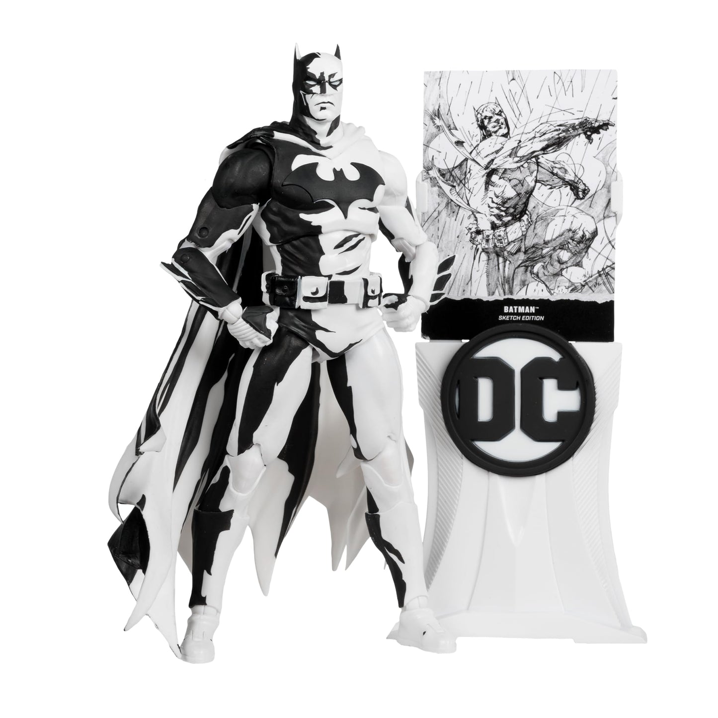 McFarlane Toys DC Batman Hush Sketch Gold Label Figure - 7" Multicoloured - Model 17199 - EE Exclusive
