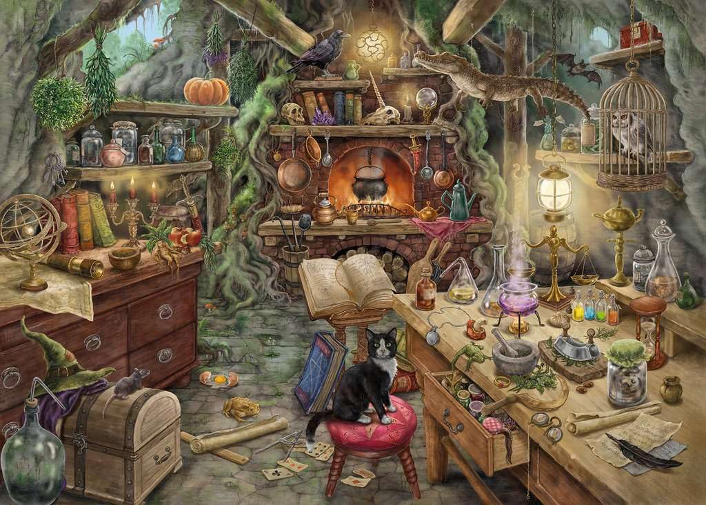 Ravensburger Exit Puzzle – Witch’S Kitchen 759Pc Mystery Jigsaw Puzzle