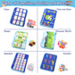 Homqyte Busy Book Backpack For Toddlers 1-3, Montessorii Sensory Toys For Boy & Girl, Educational Activity Board Book For Baby K