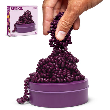 Speks Crags Ferrite Putty, 500+ Ferrite Stones In A Tin, Fidget Toy For Adults & Teens 14+, Desk Toy For Office, Christmas Gift, Holiday Stocking Stuffer, Stress Relief Present | Matte Iris, Medium
