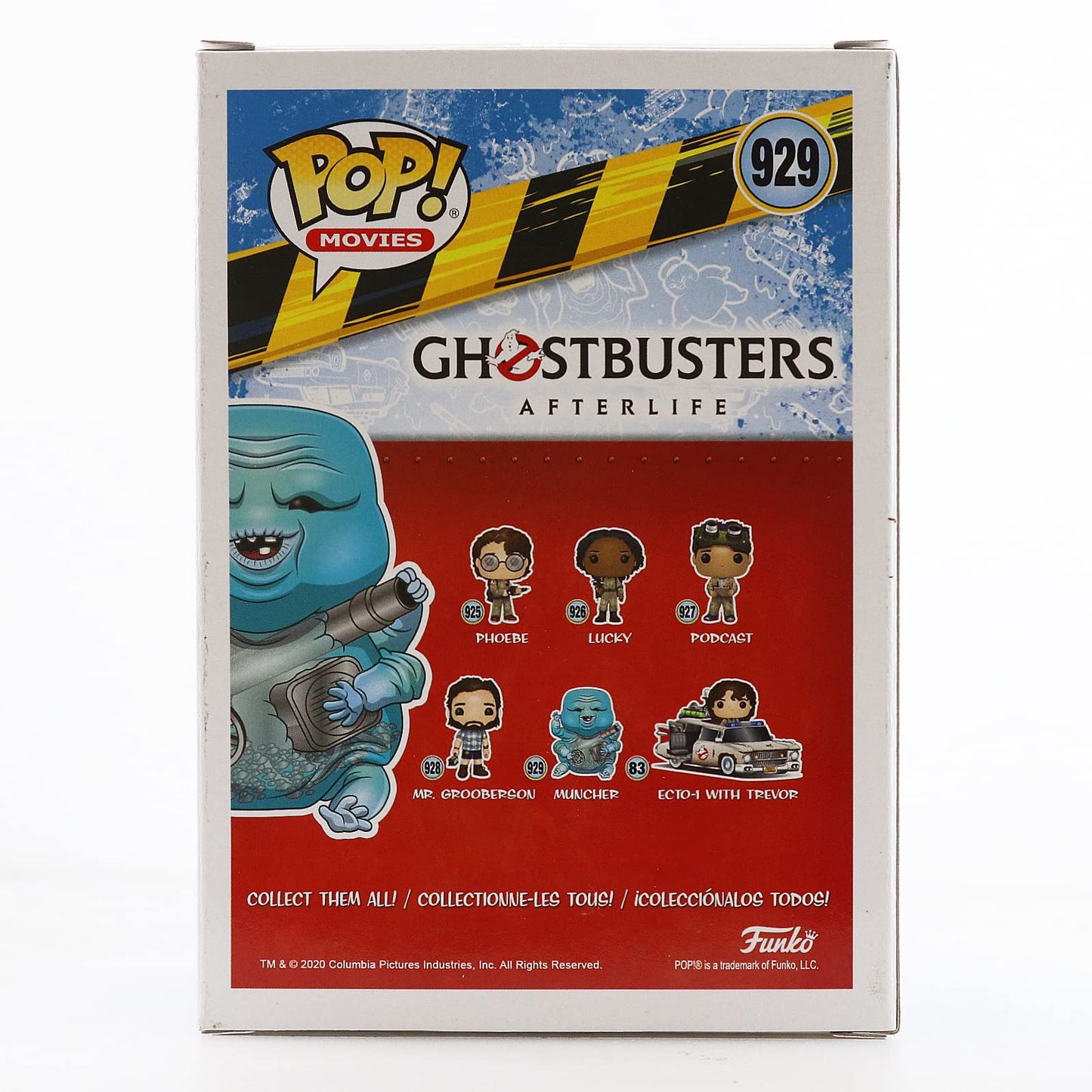Funko Pop! Movies: Ghostbusters Afterlife Muncher Glows In The Dark Exclusive Vinyl Figure #929