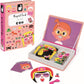 Janod Magnetibook 66 Pc Magnetic Girl Crazy Face Dress Up Game - Ages 3+ J02717