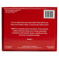 WE'RE NOT REALLY STRANGERS Card Game - 150 Conversation Cards, Medium, Cardstock, Red & White, Model WNRS-001, for 2-6 Players
