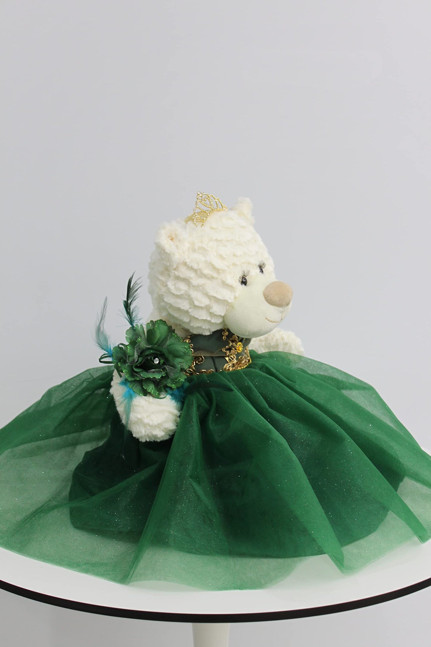 Kinnex 20' Quince Anos Teddy Bear With Dress - Collectible Quinceanera Last Doll Centerpiece B16631-33