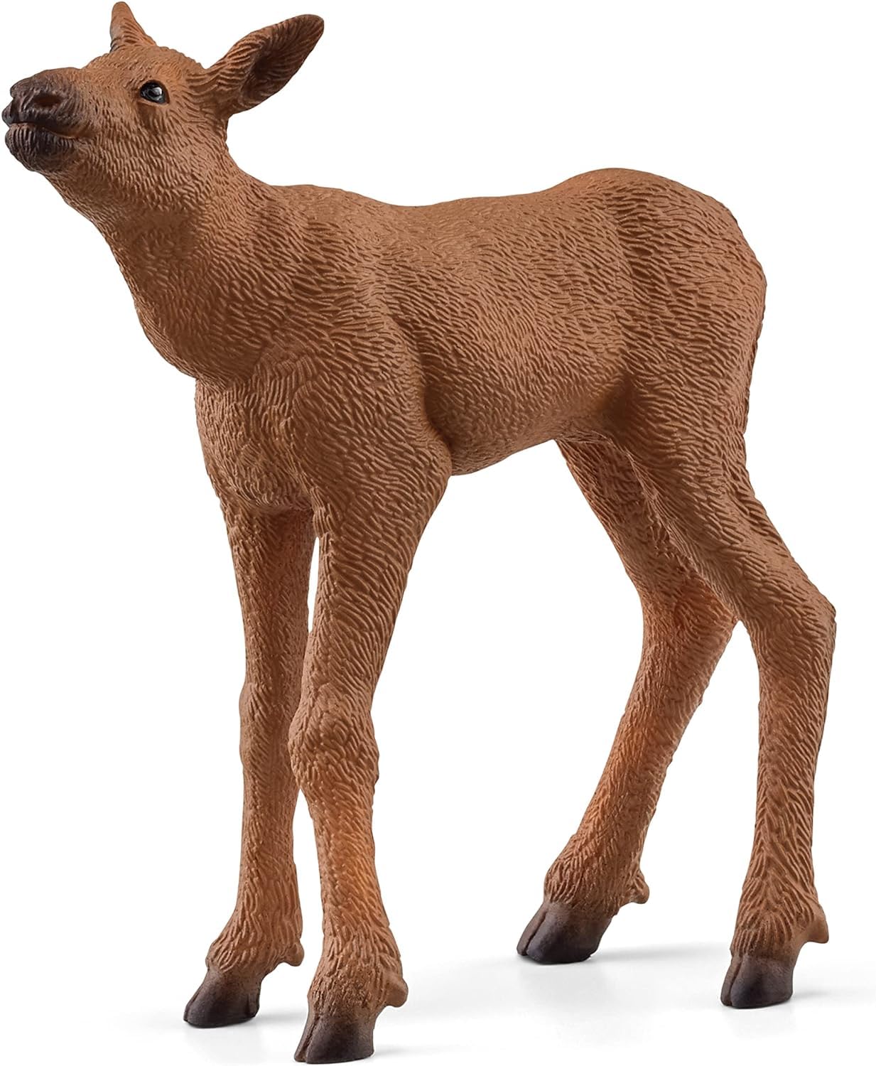 Schleich Wild Life Mother Moose And Calf Playset - North American Forest Animal Toys Playset With Realistic Natural Mother Moose