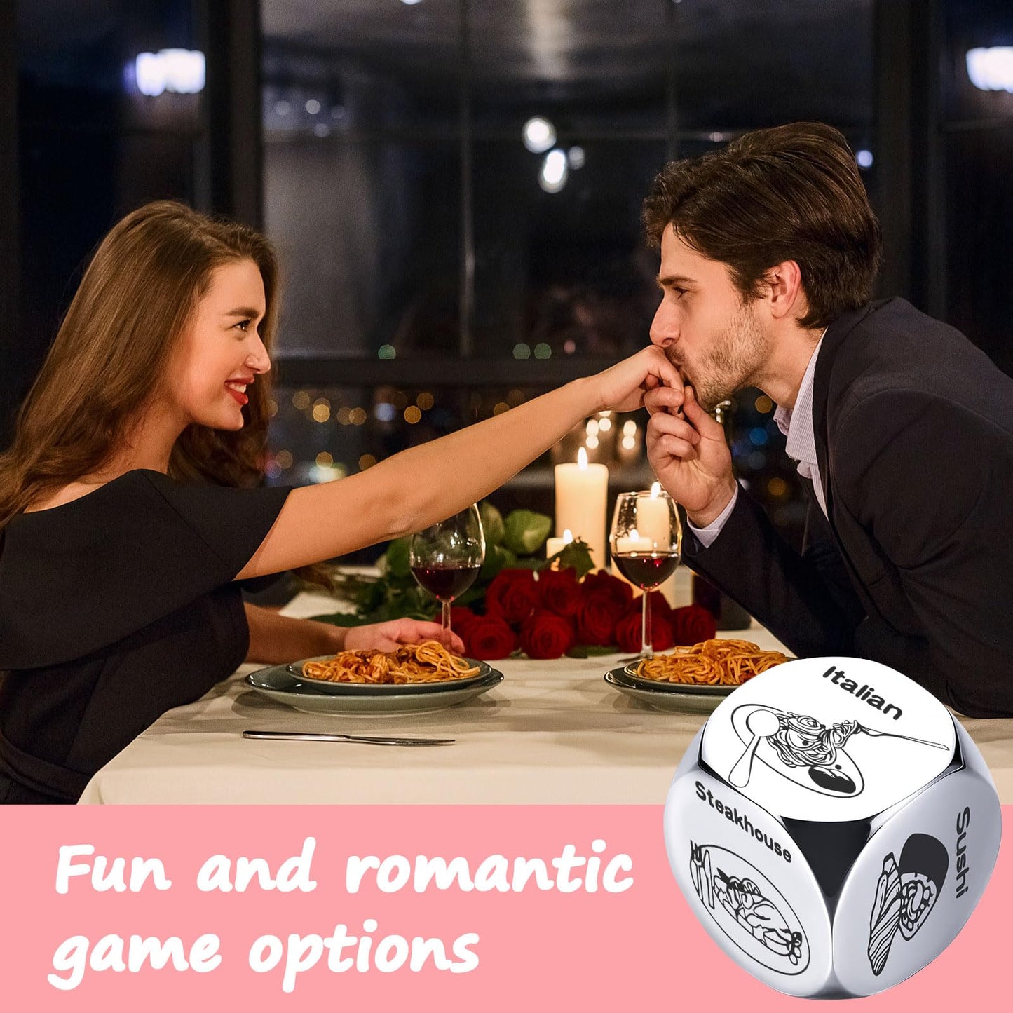 Insaizom Stainless Steel Funny Valentine's Day Gifts for Him/Her - Unique Romantic Stocking Stuffers for Couples